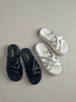 Summer Casual Criss Cross Slid On Sandals